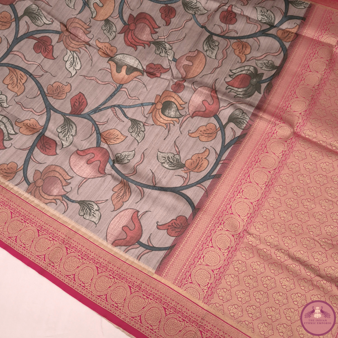 Gulabo Collection – Brown Floral Delight for Women