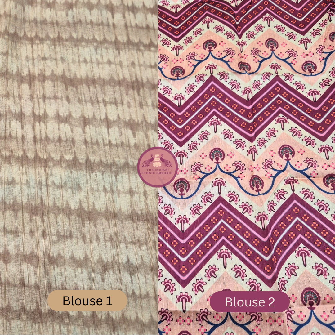 Satrangi Atrangi - Multicolor Premium Gicha Silk Saree for Women