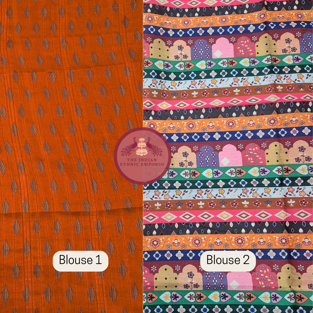 Satrangi Atrangi - Heritage Elegance Premium Gicha Silk Saree for Women