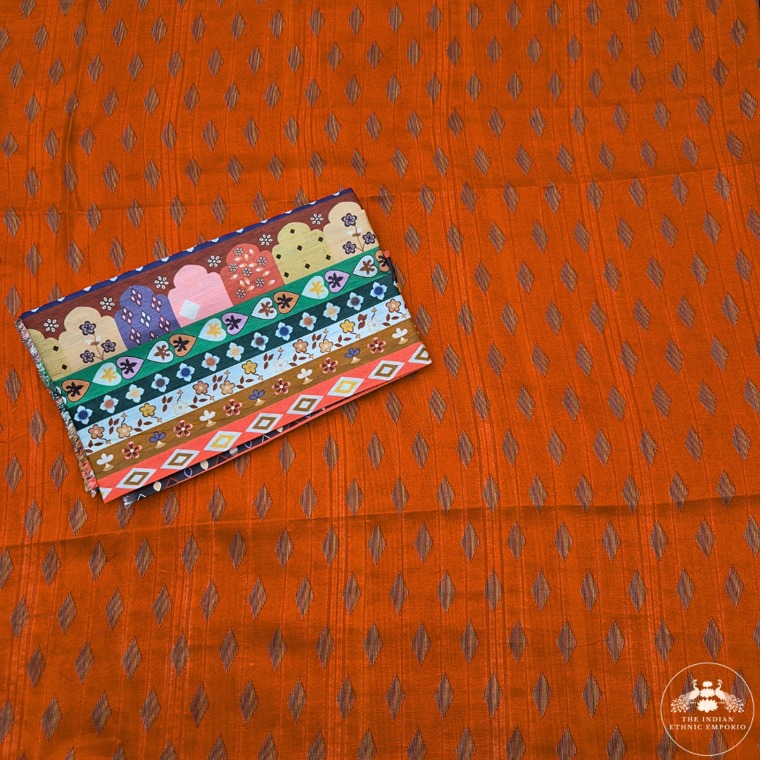 Satrangi Atrangi - Heritage Elegance Premium Gicha Silk Saree for Women