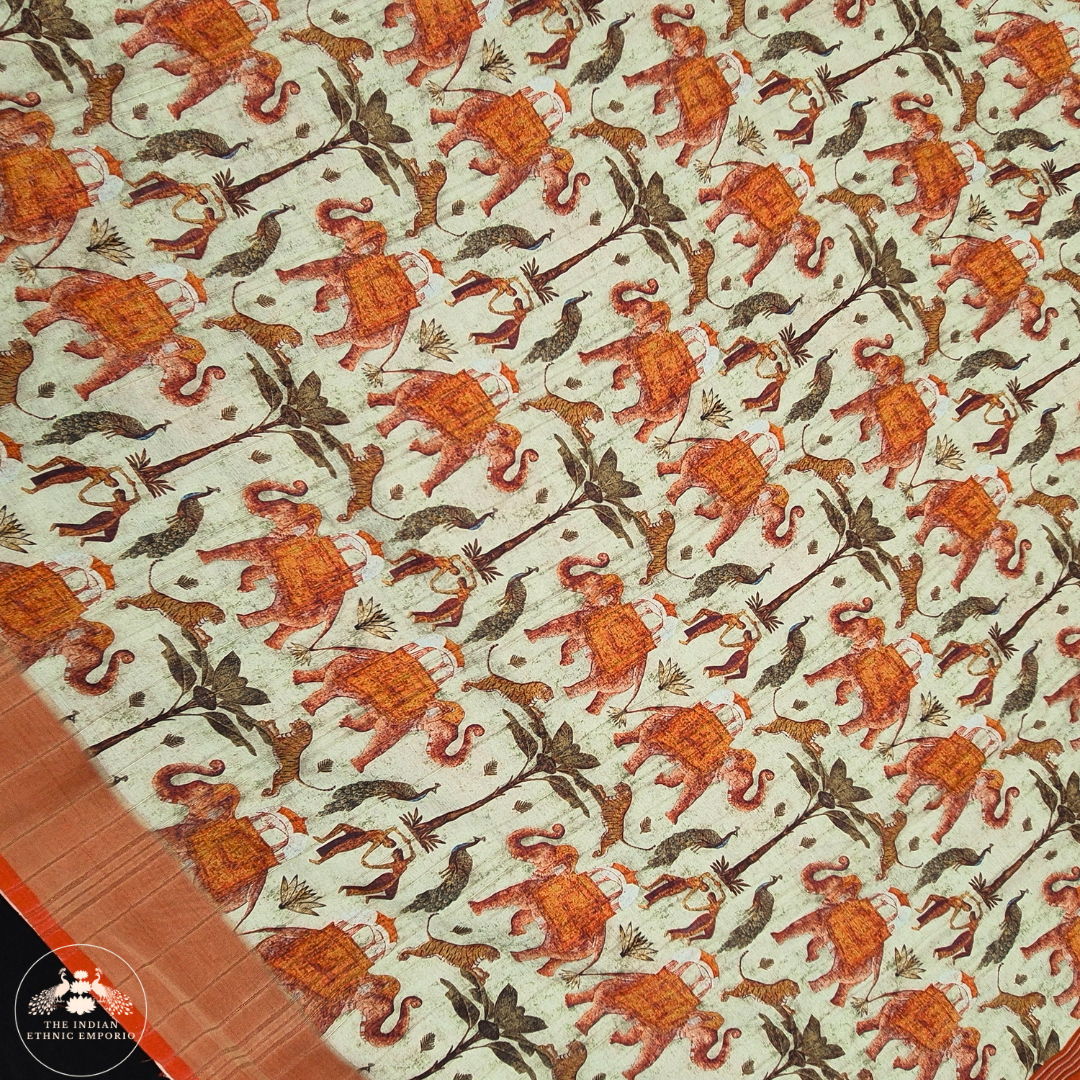 Satrangi Atrangi - Heritage Elegance Premium Gicha Silk Saree for Women