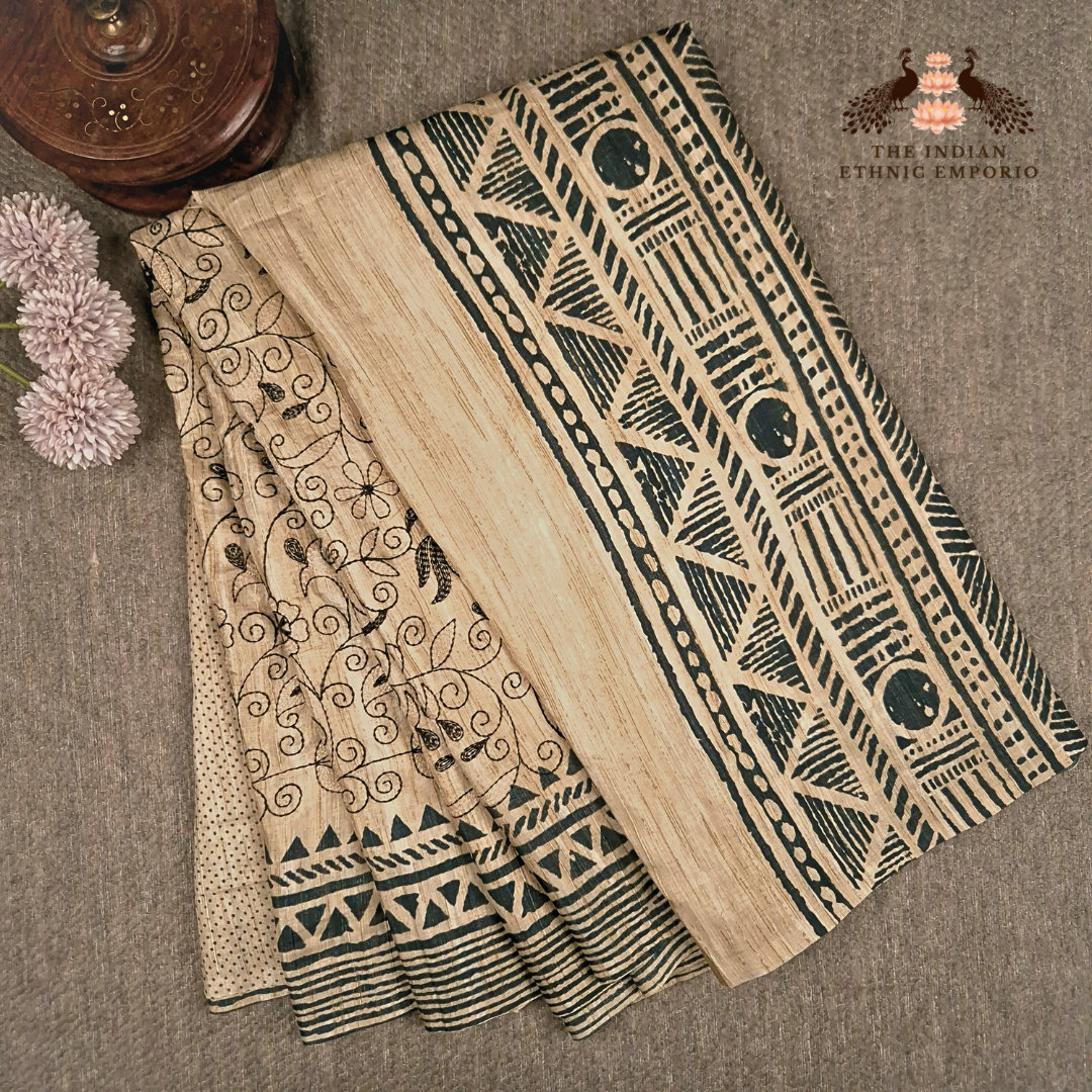 Lucknowi Chikankari Embroidery - Bhagalpur Silk Sarees