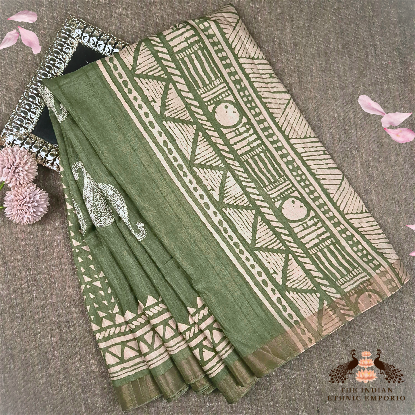 Bhagalpuri Silk Sarees with Lucknowi Chikankari