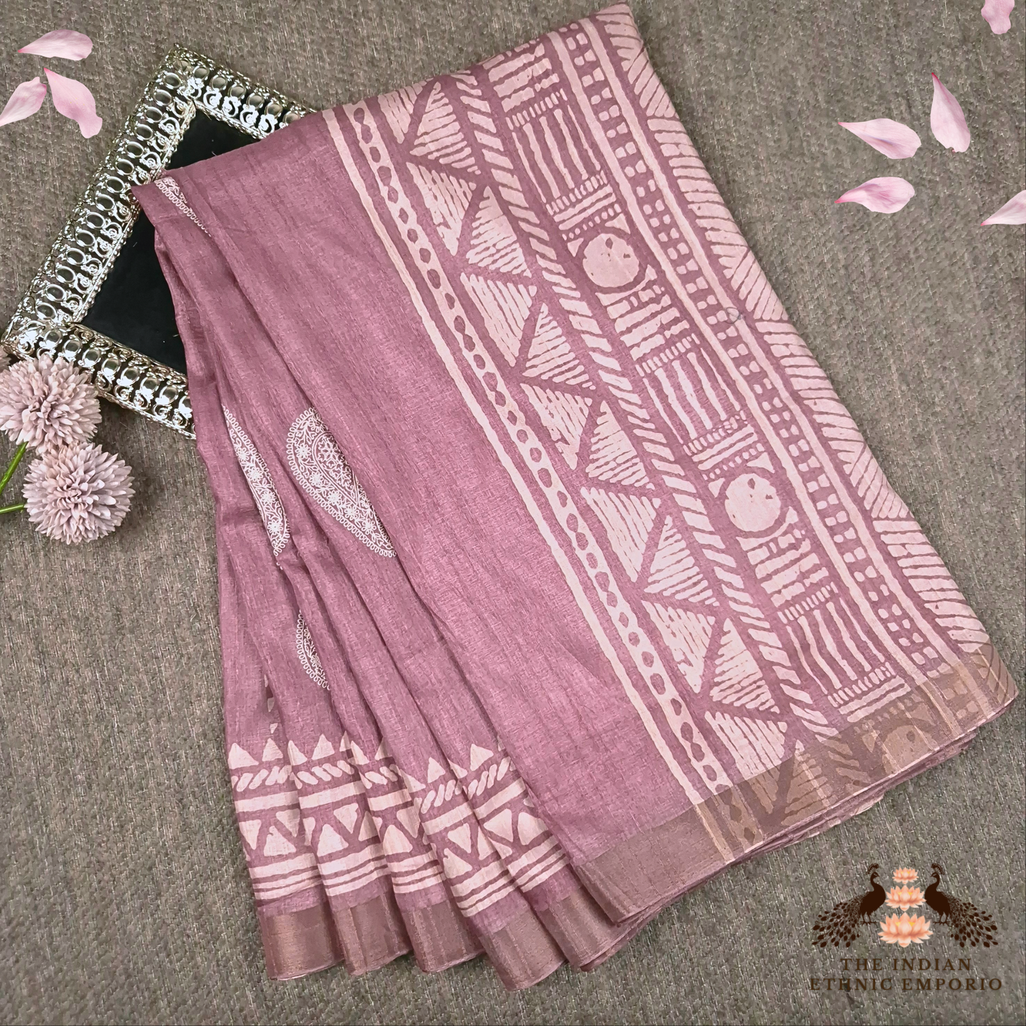 Bhagalpuri Silk Sarees with Lucknowi Chikankari