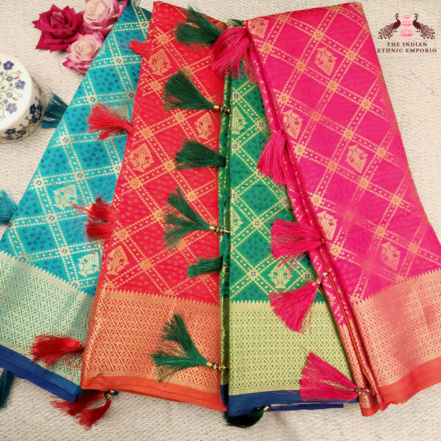 GHARCHOLA SILK SAREES