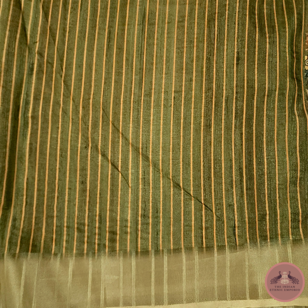 Patola Print Gicha Silk Saree From 'Gicha Glory' Collection- TIMELESS PATOLA