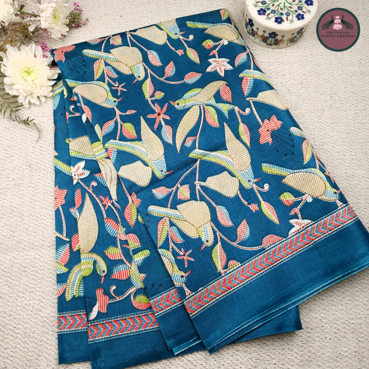 Organic Silk Printed Sarees