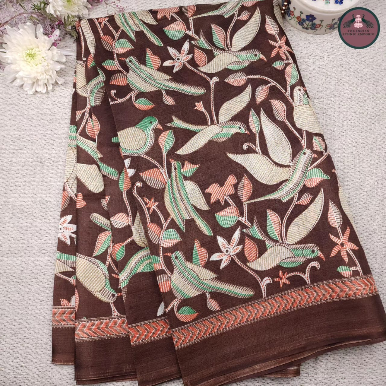 Organic Silk Printed Sarees