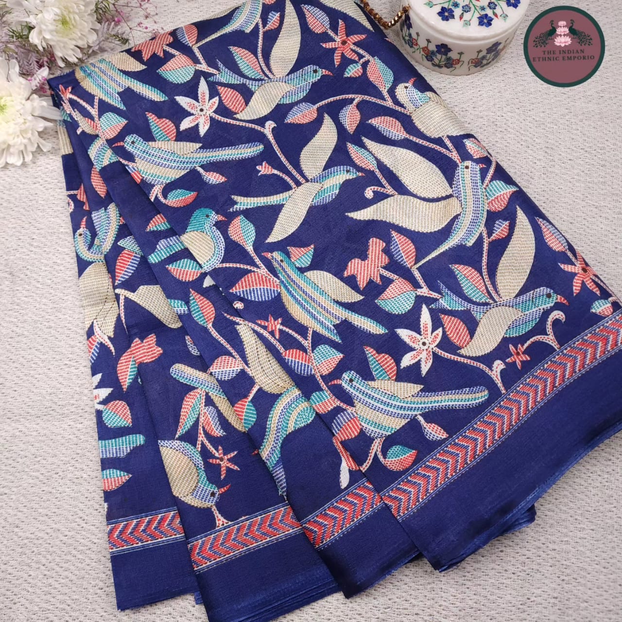 Organic Silk Printed Sarees