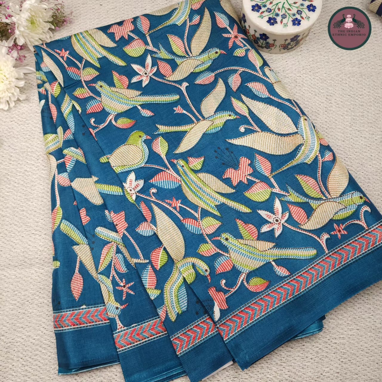 Organic Silk Printed Sarees