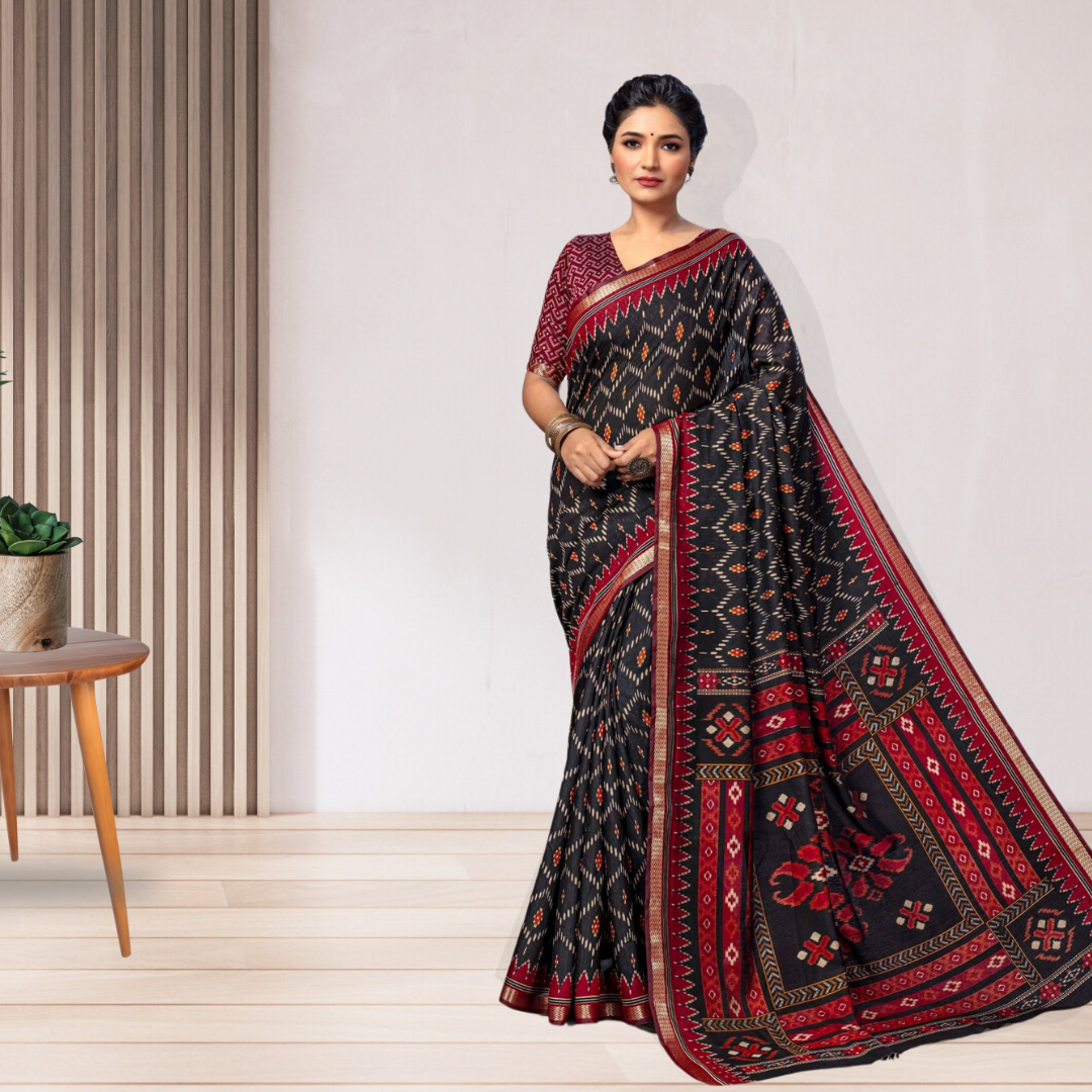 Jugalbandi – Handloom Sambalpuri Cotton Saree Collection - 2 Designs | 2 Colors each