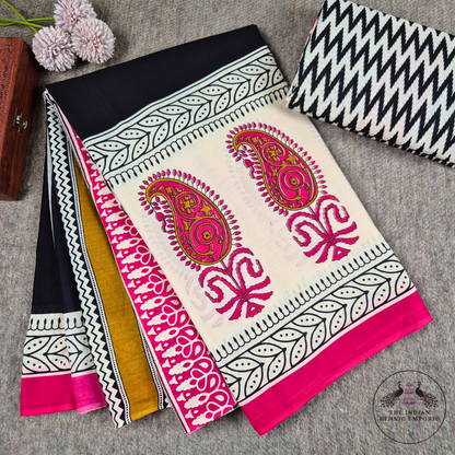 Summer Serenity - Pure Mul-Mul Cotton Sarees