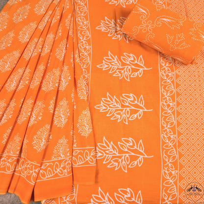 Summer Serenity - Pure Mul-Mul Cotton Sarees