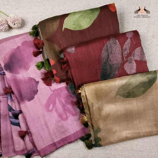 Gicha Silk x Floral Print