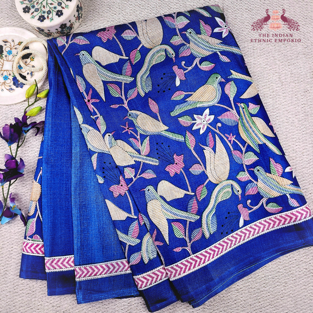 Organic Silk Printed Sarees