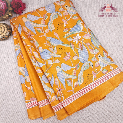 Organic Silk Printed Sarees