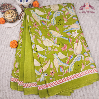 Organic Silk Printed Sarees